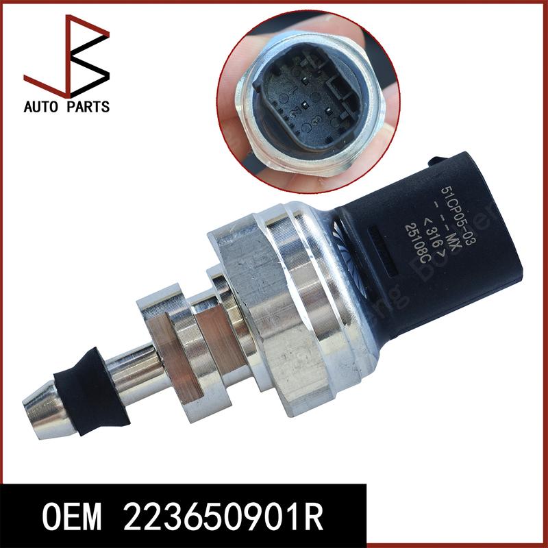New Exhaust Pressure Sensor OEM 223650901R 22760-00Q0C A6079052600 for RENAULT TALISMAN 15-22 for MERCEDES-BENZ A-CLASS 12-18