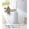 Yamazaki Handy Wiper Stand, White, Approx. W7.5 x D7.5 x H15cm, Tower Case Storage, Model 2769