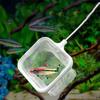 Square/Round Fine Fishing Net with Retractable Stainless Steel Hand Aquarium/Fish Tank Catch Small Fish Shrimp Clean Accessories