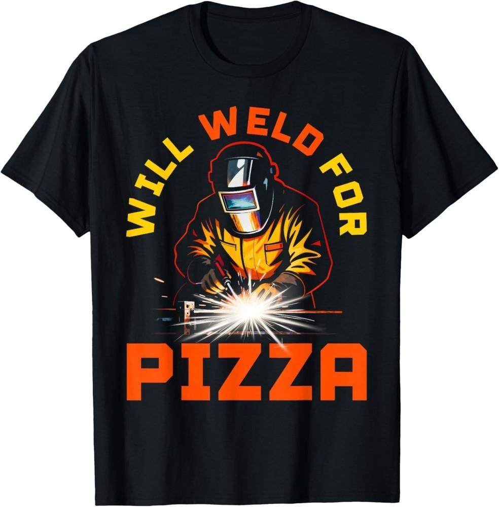 Will Weld for Pizza T-Shirt XL