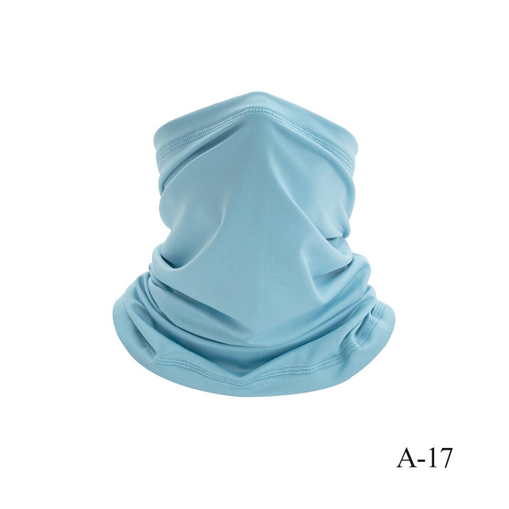 Proteção UV Cobertura Facial de Seda Gelo Tubo de Pescoço Bandana Lenço para Esportes ao Ar Livre Respirável Lenço para Caminhada Polaina de Pescoço Bandana
