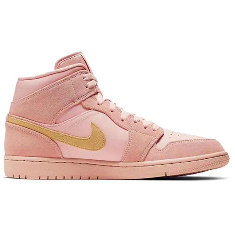 Jordan 1 Mid Coral Gold Jordan 852542-600