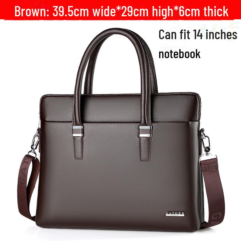 

Мужской деловой портфель весна-лето 2025: Универсальная сумка для поездок на работу и документов