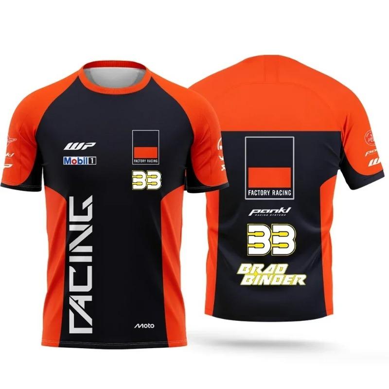 Breathable Quick Dry Motorcycle T Shirt for Summer Casual Short Sleeve Sports Tee Suitable
