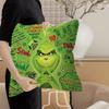 Movie The classic G-Grinches Pillow Covers Cartoon Sofa Decorative Home Double-sided Printing Short Plush Cute Cushion Cover