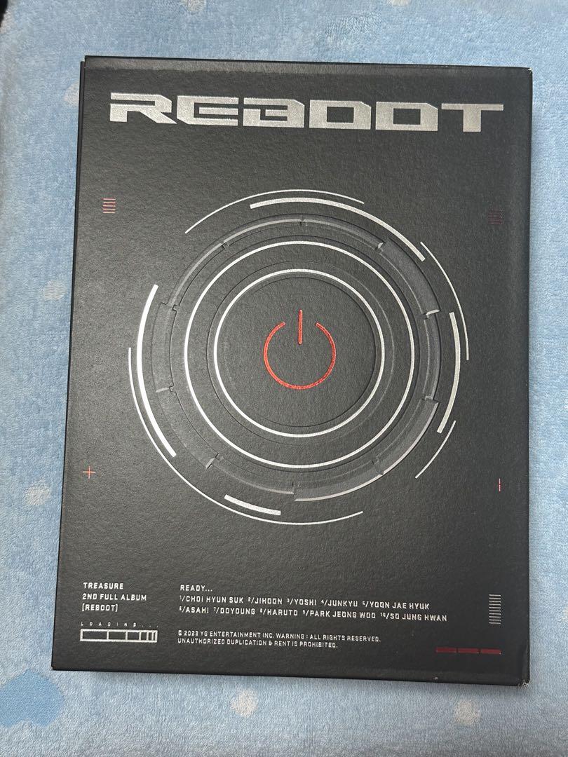 

[USED] TREASURE REBOOT 1ST FULL ALBUM 3 versions