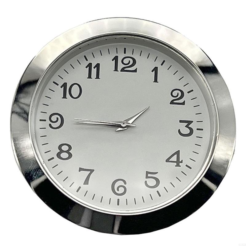 62KD 2-1/8Inch Watch Head Clock Insert With Arabic Numerals Watch Insert For Watchmakers And DIY Enthusiasts Collector