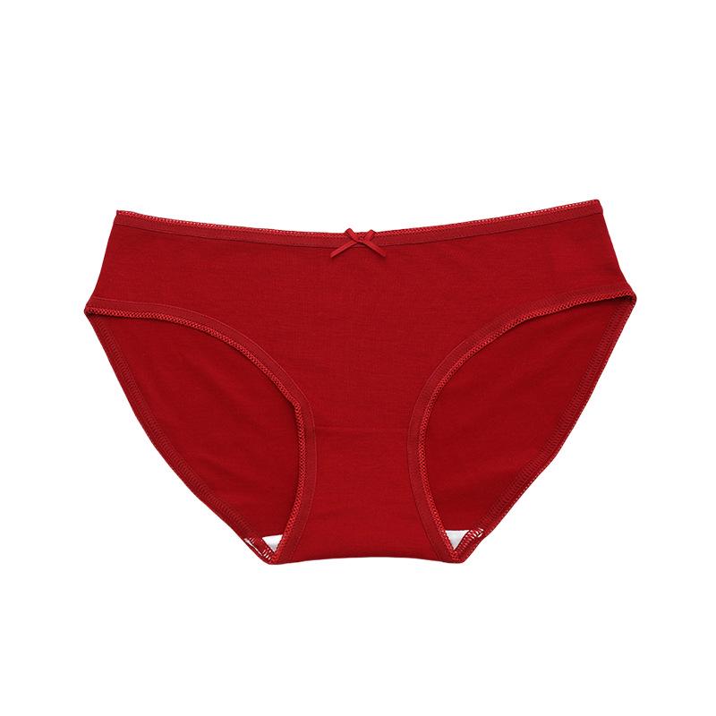 Nahtloser Damen-Tanga in Übergröße mit niedrigem Bund - Reine Baumwolle, Unifarben, Bequem, Hohe Elastizität, Atmungsaktiv.