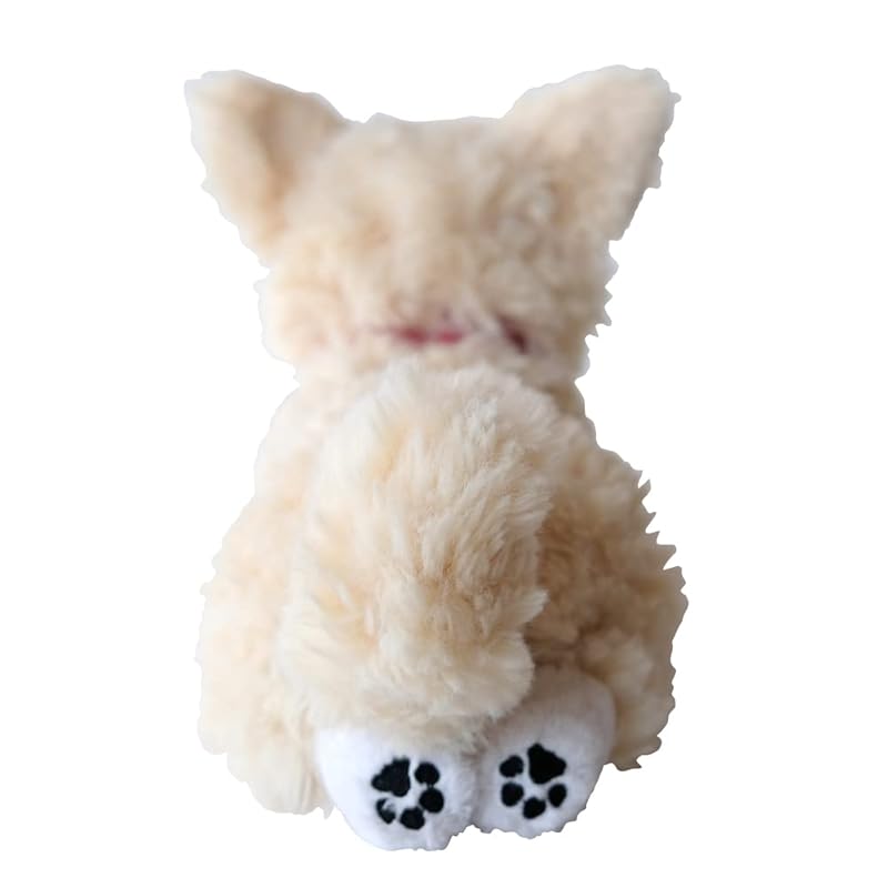 Sun Lemon Chihuahua Lap Dog CR SS 14 x 26 x 13cm Plush Animal Cute Dog P-8062