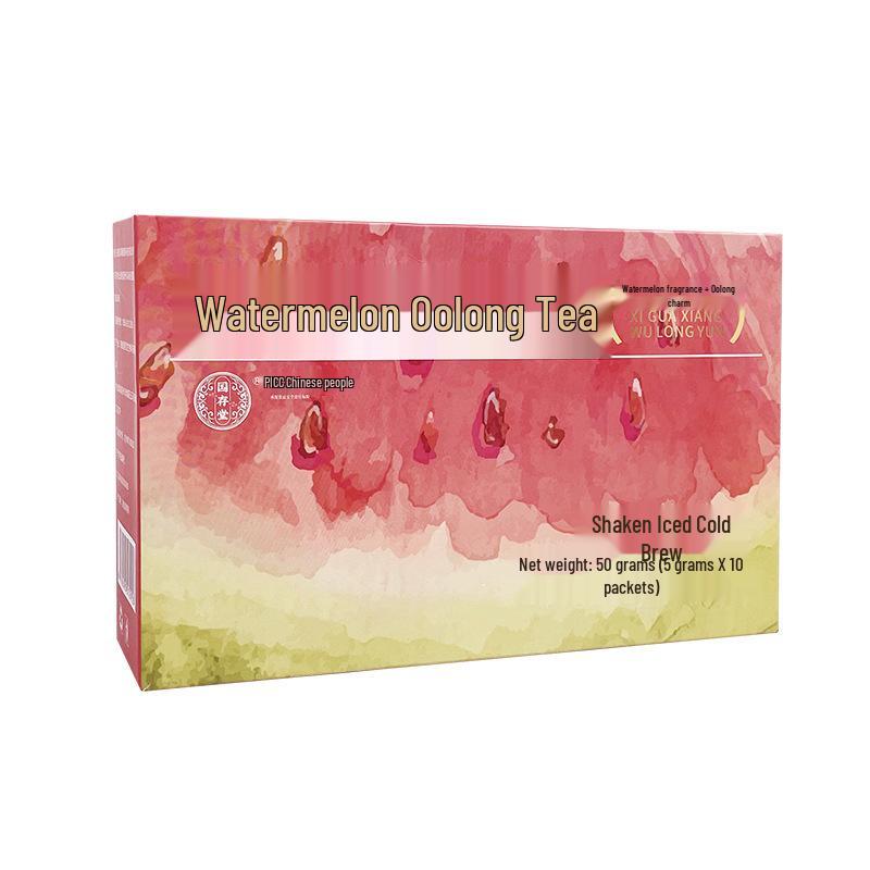Guo Cun Tang Watermelon Oolong Tea - Cold & Hot Brewed Fruit Tea, Summer Refreshing Best Seller