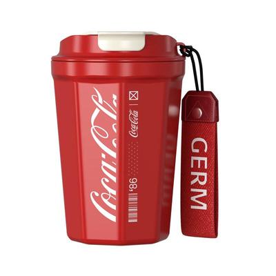 GELIN Coca-Cola Samarbetsdesign Isolerad Kafferesemugg