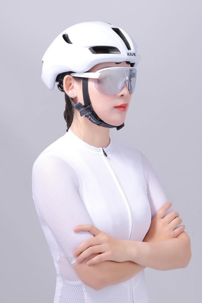 Altalist KISOU ATR Photochrome Brillenfassung Silber Spiegel [ALTALIST] (Weiße Linse)