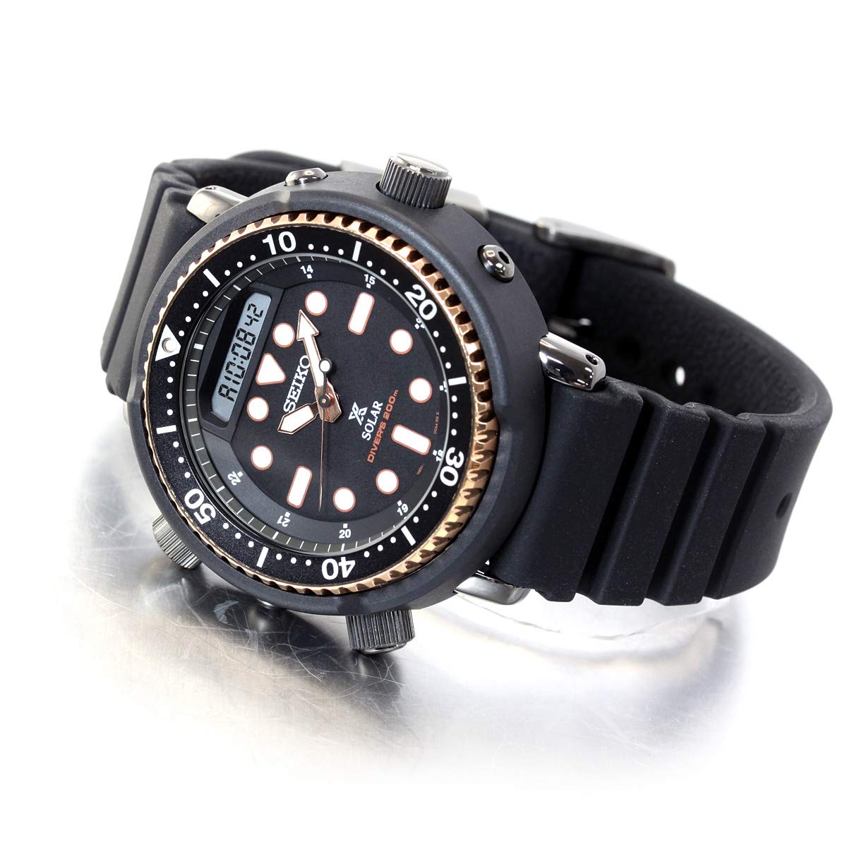 

Чоловічий годинник SEIKO PROSPEX Diver Scuba Solar Arnold Ernie Distribution Limited Model SBEQ005 [SEIKO]