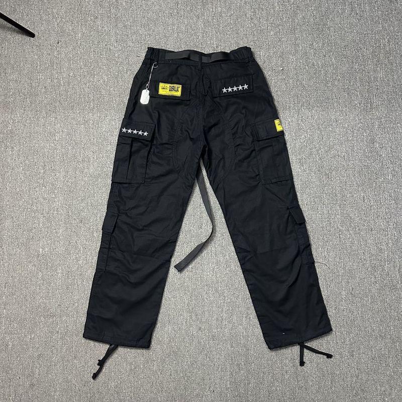 Croteiz 5th Anniversary Cargo Pants Men Vintage Straight Leg Casual Trousers