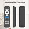 Shockproof Anti-Drop Dustproof Silicone Protective Cover For onn.GoogleTV Box 4K Pro 2025 Remote Control Protective Cover