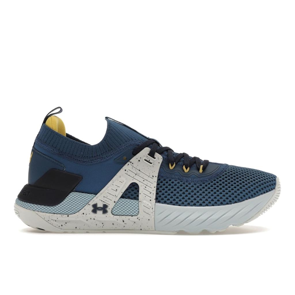 Under Armour Project Rock 4 Deep Sea Men Sneakers Blue Breaker-Blue 3025860-401
