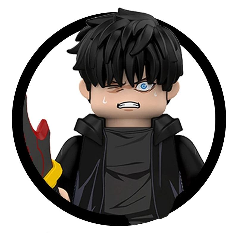 

Слепая коробка WM6221 WM6220 Аниме Мультфильм ТВ Поднятие уровня в одиночку Охотник Поднятие уровня Мини Строительные блоки Фигурки Фестиваль Игра Подарок Игрушка