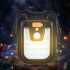 Clip On Solar Motion Lights Solar Powered 4 Light Mode Solar Garden Light IP65 Waterproof Motion Sensing Clip Light Outdoor