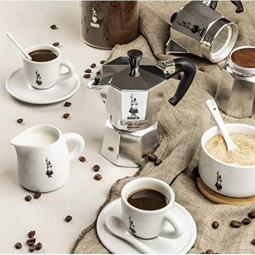 Cafetière Italienne - Bialetti - Moka Express - Aluminium - Argent - 6 Tasses