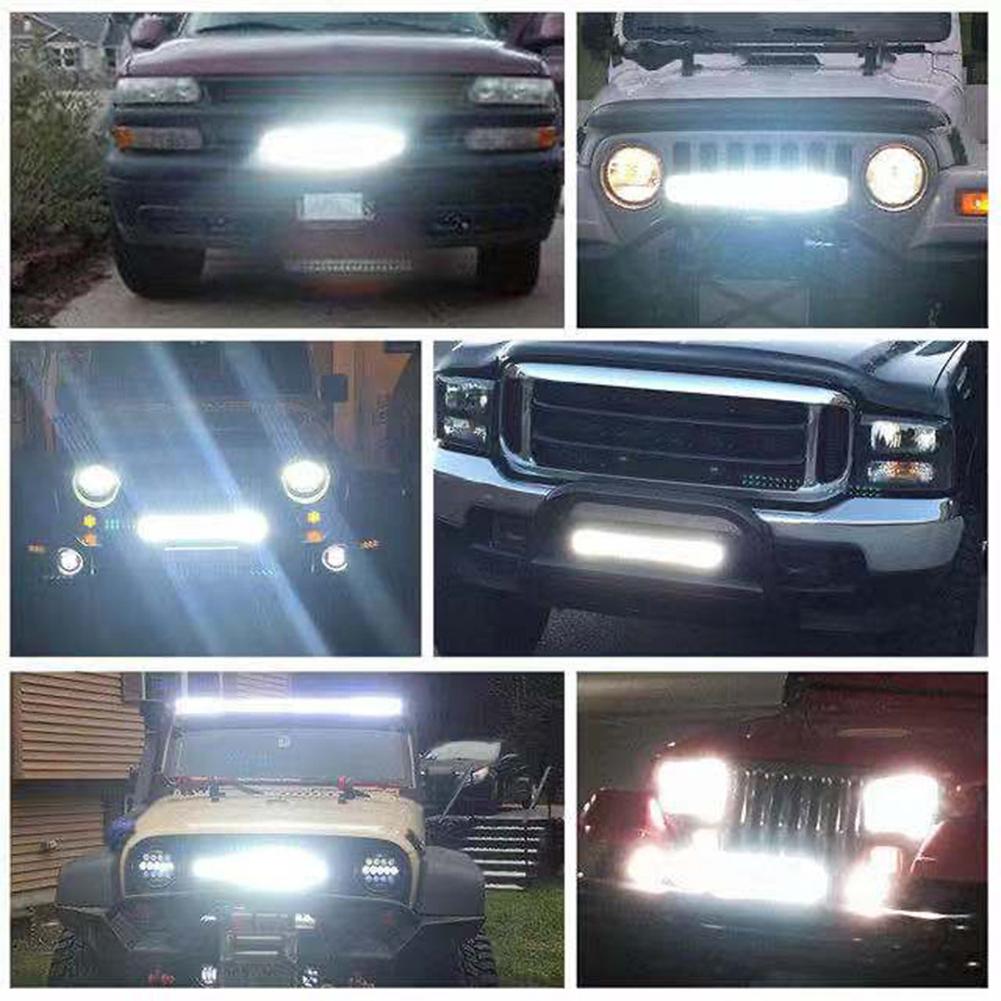 Car LED Work Light Driving Spot Light Offroad Light Bar