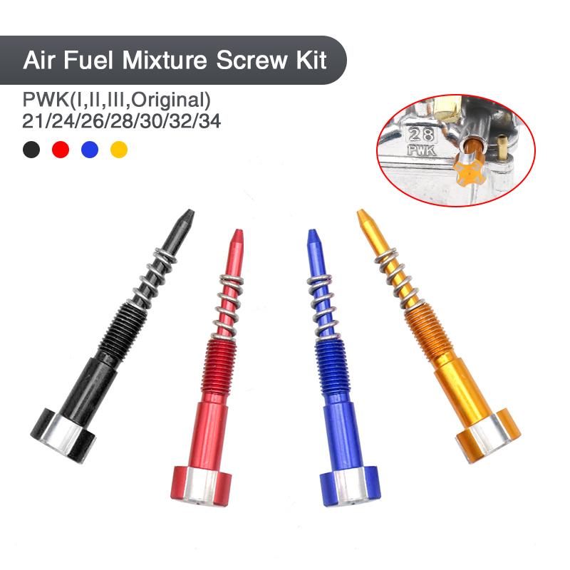 ZSDTRP Easy Adjustable Fuel Mixture Screw CNC Air Fuel Mixture Screw For Motorcycle PWK21 24 26 28 30 32 34mm Carburetor