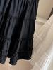 Women's Spring/Summer Lace Ruffle Patchwork A-Line Skirt: High-Waisted, Slimming, Versatile, Age-Reducing, Gentle, and Sweet.