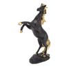 Horse Sculpture Ornament Decorative Auspicious Wealth Craft Resin Standing Horse Statue for Cabinet