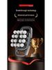 Customizable Sixteen-Head Rechargeable Fascia Massage Gun with Strong Vibration for Waist & Back