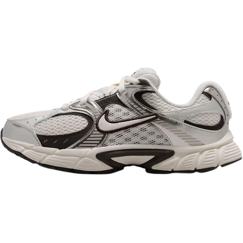 Nike V5 Rnr Comfortable Fit Breathable Low Top Kids Running Shoes Phantom White Unisex running shoes HQ6411-005 37.5
