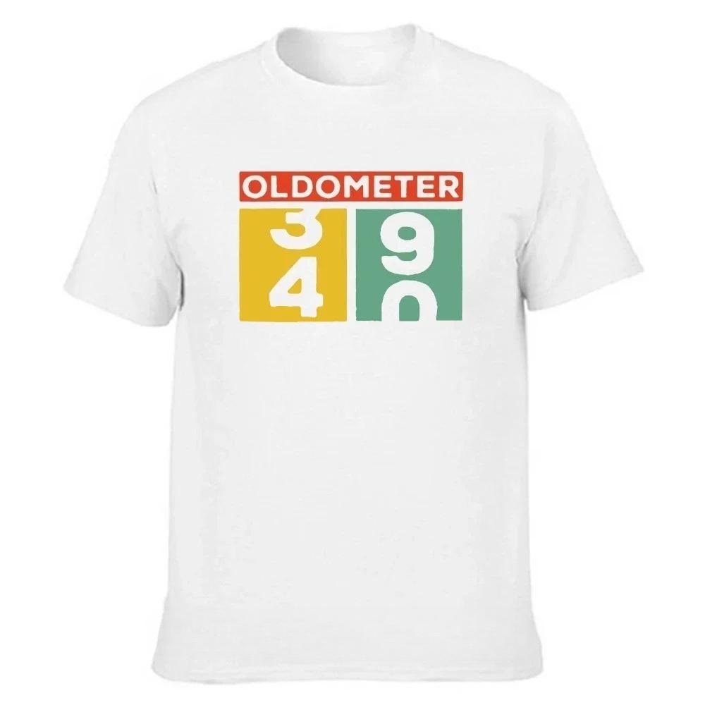 Funny Oldometer 34 49 Birthday Gift T-shirt L
