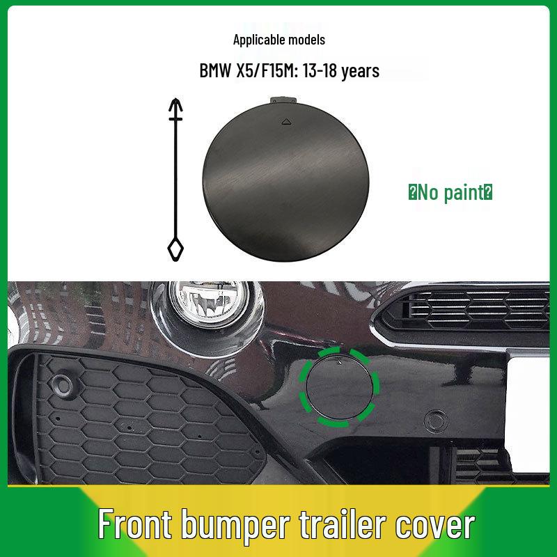 BMW X5 F15M Tow Hook Cover, Front Bumper, 51118060131