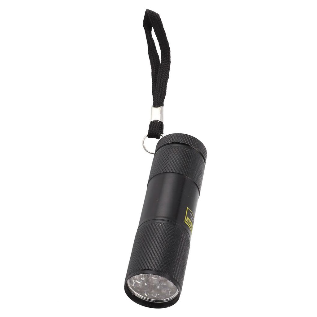 Küçük UV El Feneri 9 Led 395nm Mor Işık El Feneri Mini Evcil Hayvan İdrar Dedektörü Işığı Köpek Kedi için