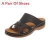 Casual Open Toe Platform Slides For Women With Pu Upper And Rubber Sole For Autumn Wear