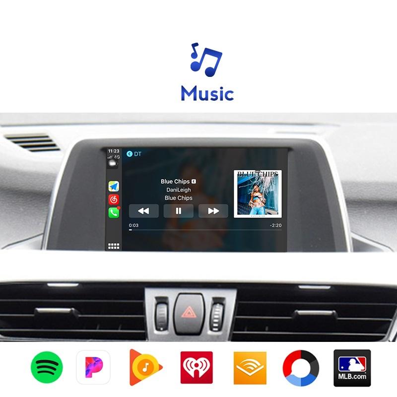 Wireless CarPlay Android Auto Interface Decoder Box For BMW 6 Series F06 F12 640D 2011-2017 CIC NBT Mirror Link AirPlay Voice BT
