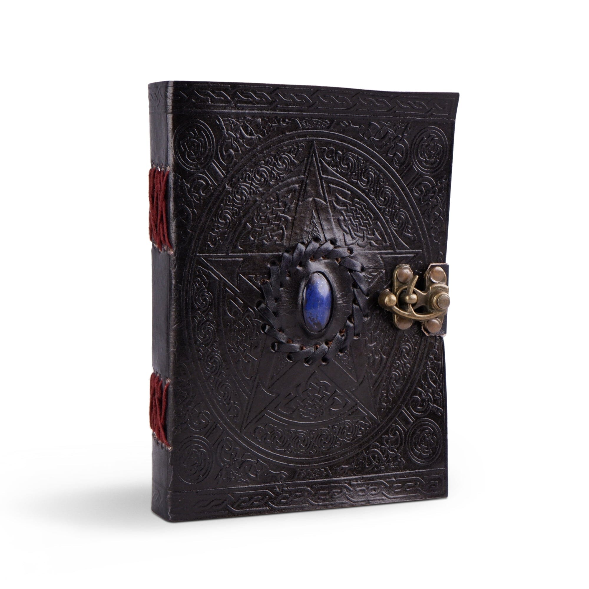 MaheTri Medusa Vintage Diary Handmade Leather Journal 7 H x 5 W Inches чёрный