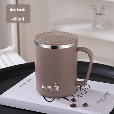 Double Wall Insulated 304 Stainless Steel Mug with Lid Perfect for Coffee, Tea, or Gifts