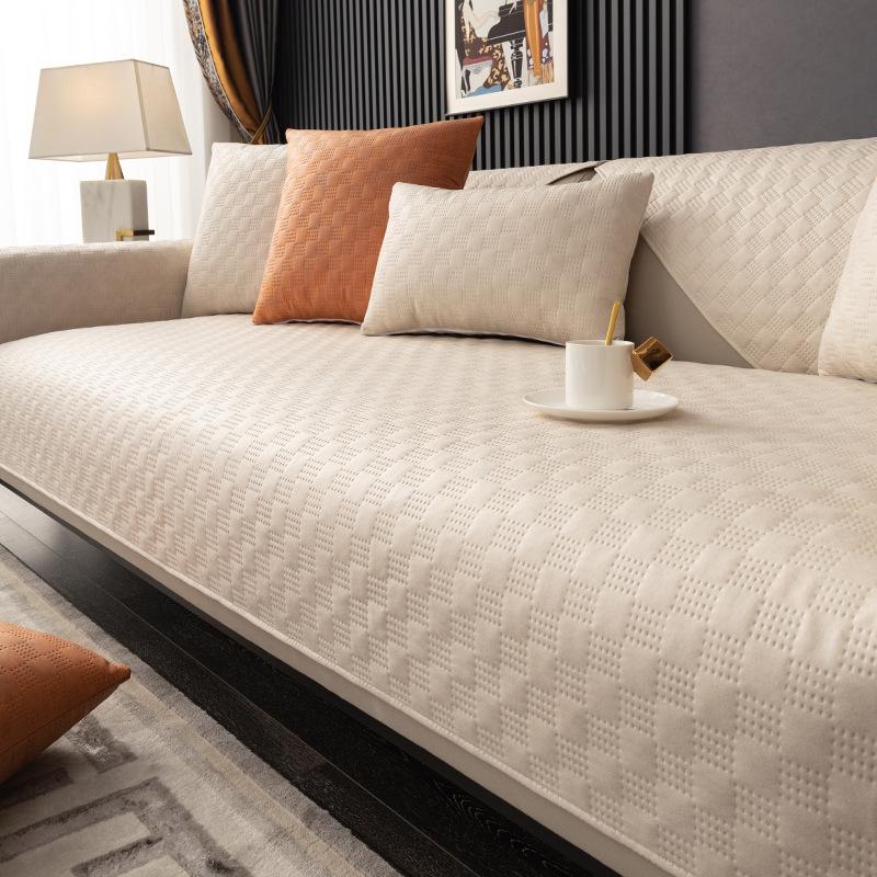 New Technology Cloth Sofa Cushion Universal In All Seasons, Modern High-End Light Luxury Waterproof And Non-Slip Sofa Cover, Simple Cover