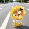 Handmade Knit Yarn Sunflower Bouquet for Graduation or Teacher's Day Gifts