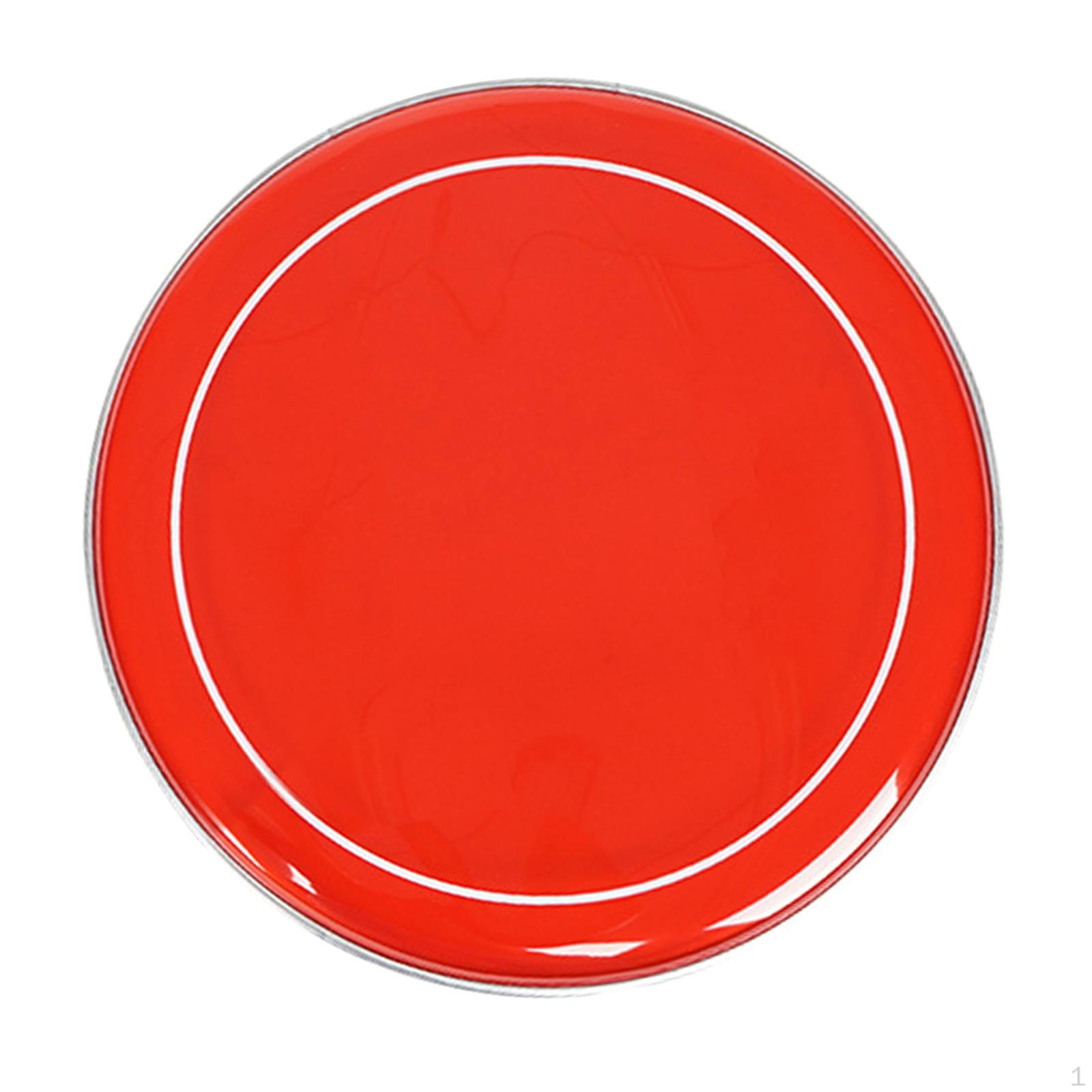 

Пластик для барабана Накладка на пластик для барабана Аксессуар для перкуссии Портативный кожаный чехол для малого барабана для бас-гитары 10inch