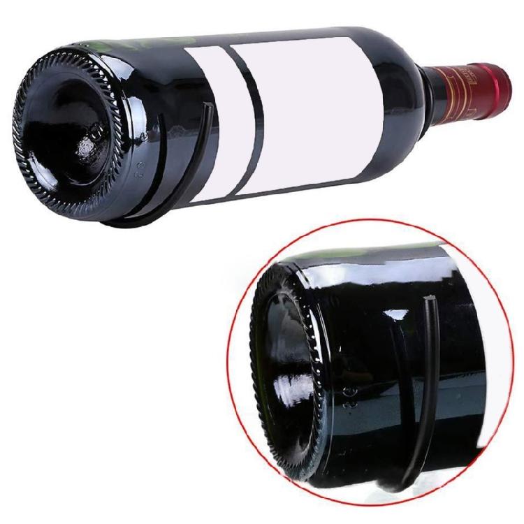 Wall Mount Wine Rack for Single Wine Bottle Holder for Home Bar Kitchen Storage