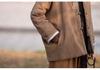 Women's Retro Patchwork Quilted Cotton Jacket with Cross-Lapel and Frog Button