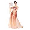 Flowy Ethnic Han Tang Dance Costume for Women - Fairy Spirit Style