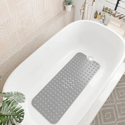 Bathtub Non-Slip Mat Eco-Friendly Bathroom Floor Mat Bathroom Massage Mat Washable Carpet Floor Non-Slip Mat 40*100cm