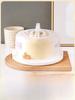 Reusable Transparent Cake Box Handheld Baking Preservation Base Tray for 6 Inch 8 Inch Cakes DIY Baking Tools Kitchen Supplies