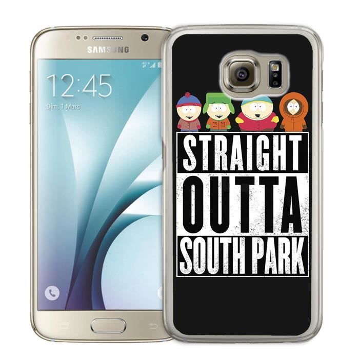 Coque Samsung Galaxy S6 Edge Straight Outta South Park