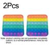 2Pcs Hot Push Bubble Fidget Toys Sensory Autism Special Needs Stress Reliever Squeeze Decompression Toy Fidget Toys For Kids