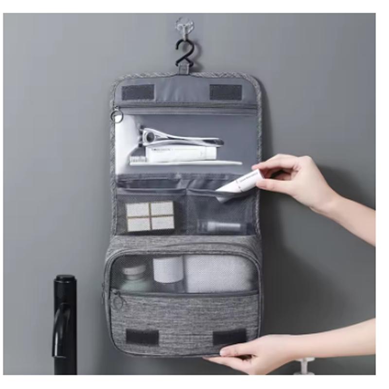 Oxford Fabric Men Business Portable Storage Bag Toiletries Organizer Women Cosmetic Bag Waterproof Hanging Travel Wash Pouch