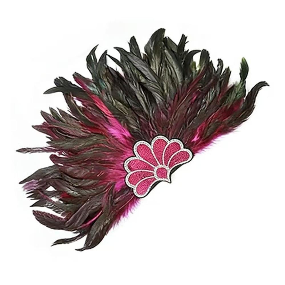 Stage Performance Feather Headpiece Brazilian Carnival Hair Band Hawaiian Party Accessory