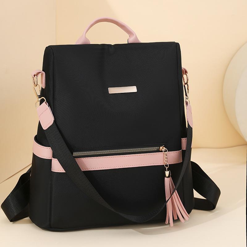 New large-capacity fashion backpack women's retro casual anti-theft schoolbag backpack women's shoulder bag