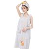 Women's Quick-Dry Coral Fleece Bathrobe - A-line Wearable Towel, Ideal for Home Use, Highly Absorbent, No Shedding, Summer Style.
